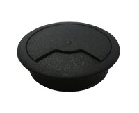 Kabeldurchlass Kunststoff 60mm schwarz