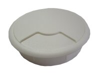 Kabeldurchlass Kunststoff Ø 80mm weiß