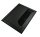 Kabeldurchlass Aluminium 80x100x23 mm schwarz