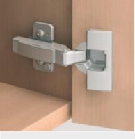 74T1790BTL CLIP top Standardscharnier 107°, hochgekröpft, ohne Feder, Topf: INSERTA
