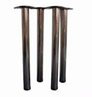 4816.218 Set Tischbeine 710mm Inbus D60mm Weiß