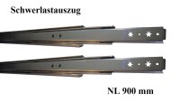 Set Kugelvollauszug Teleskopauszug Schwerlastauszug bis...