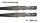 Set Kugelvollauszug Teleskopauszug Schwerlastauszug bis 110 kg, 70 kg bei 1000mm
