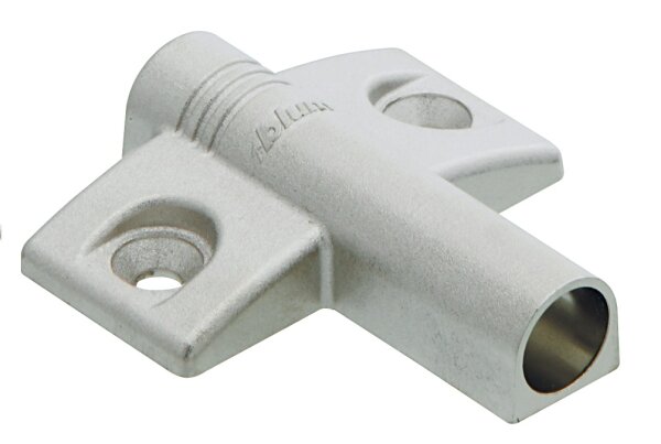 970.5501 BLUMOTION Adapterplatte, kreuz (37/32), für Spax 3,5mm, Zink vernickelt