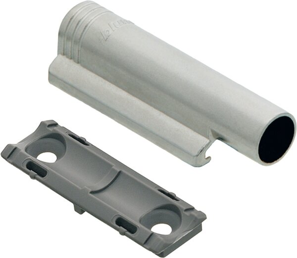 970.5201 BLUMOTION Adapterplatte, gerade (30/32), für Spax 3,5mm, Zink vernickelt