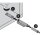970.5201 BLUMOTION Adapterplatte, gerade (30/32), für Spax 3,5mm, Zink vernickelt