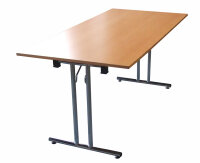 4882.088 Klapptisch-Gestell Modell T Economy, silbergrau RAL 9006