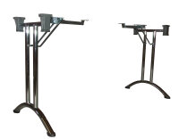 4882.688 Klapptisch-Gestell Modell D Economy, silbergrau...