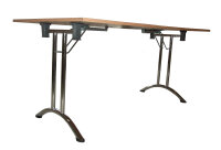 4882.688 Klapptisch-Gestell Modell D Economy, silbergrau RAL 9006