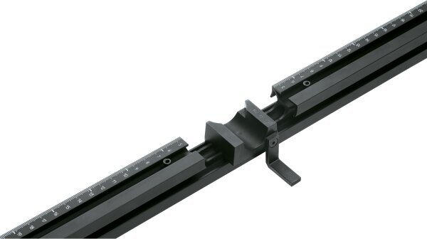MZL.2060 Horizontallineal, für PRO-CENTER, 1 Stück, Skala vom Nullpunkt aus: 850 mm links, 850 mm rechts