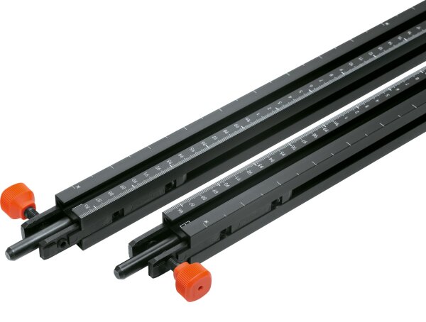 MZL.2090 Verlängerungslineal, für PRO-CENTER, links/rechts, Skala 850 mm bis 2550 mm