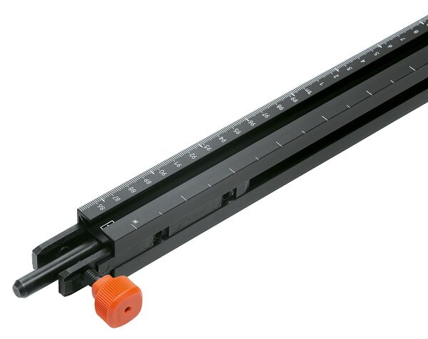MZL.2500 Verlängerungslineal, für MINIDRILL / MINIPRESS, 1 Stück, Skala 1550 mm bis 2800 mm