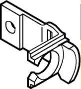 298.3210/30 POSISTOP / Stahl- und Holzrückwand...