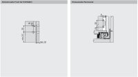 770M3002S blum LEGRABOX pure, oriongrau matt Zarge M=90,3mm, NL=300 mm