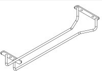 GH4041.330 GLASHALTER FÜR DIE KÜCHE, BAR CHROM