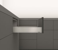 blum LEGRABOX pure Zarge M=90,3mm, NL=400 mm, polarsilber...