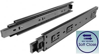 Set Teleskopauszug SOFTCLOSING  450mm, 55mm Softeinzug