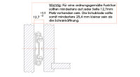Set Teleskopauszug SOFTCLOSING  600mm, 55mm Softeinzug