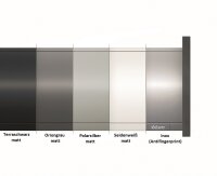 blum LEGRABOX pure Zarge K=128,3mm, NL=350 mm, oriongrau matt