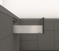 770K6002S blum LEGRABOX pure, polarsilber matt Zarge K=128,3mm, NL=600 mm