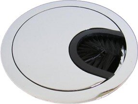 Kabeldurchlass Chrom poliert D60mm