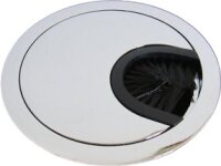 Kabeldurchlass Chrom poliert D60mm