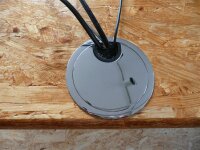 Kabeldurchlass Chrom poliert D60mm