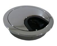 Kabeldurchlass Chrom poliert D60mm