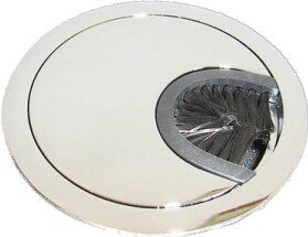 Kabeldurchlass Inox/Edelstahl Finish D60mm