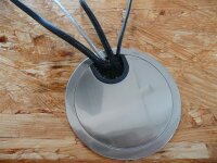 Kabeldurchlass Inox/Edelstahl Finish D60mm