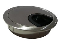 Kabeldurchlass Inox/Edelstahl Finish D60mm