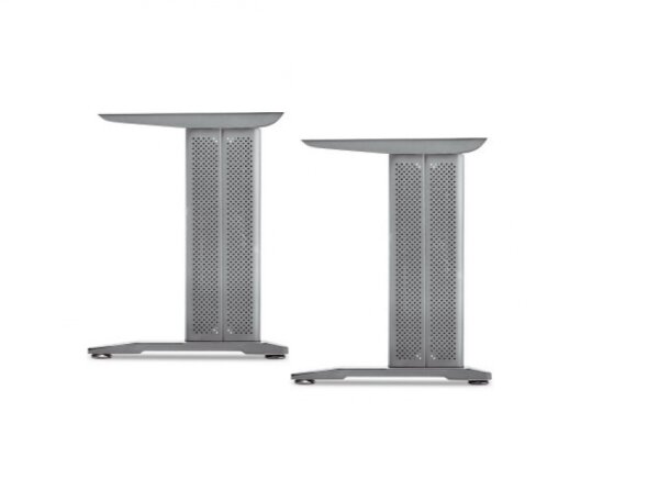 Schreibtischgestell Stahl silbergrau 725mm